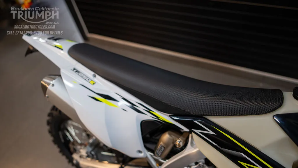 2026 Triumph TF 250-E in Jet Black / Pure White, photo 3 of 11