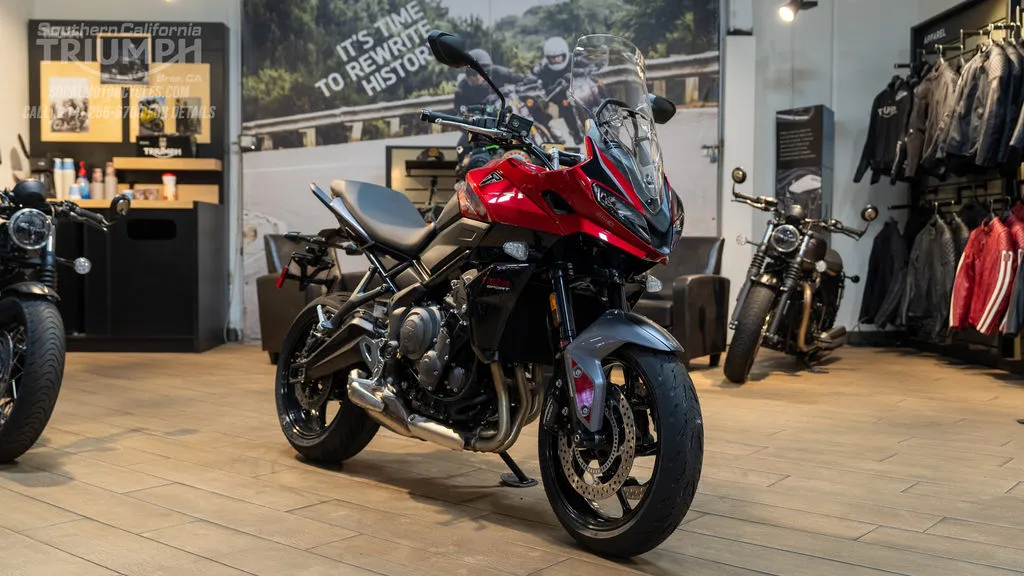 2025 Triumph Tiger Sport 660 in Carnival Red, photo 3 of 8