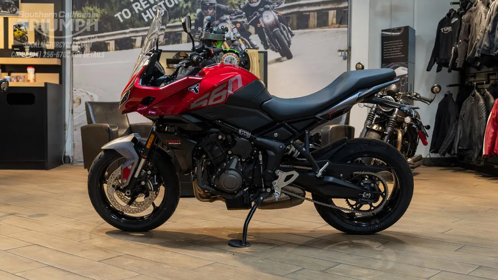 2025 Triumph Tiger Sport 660 in Carnival Red, photo 6 of 8