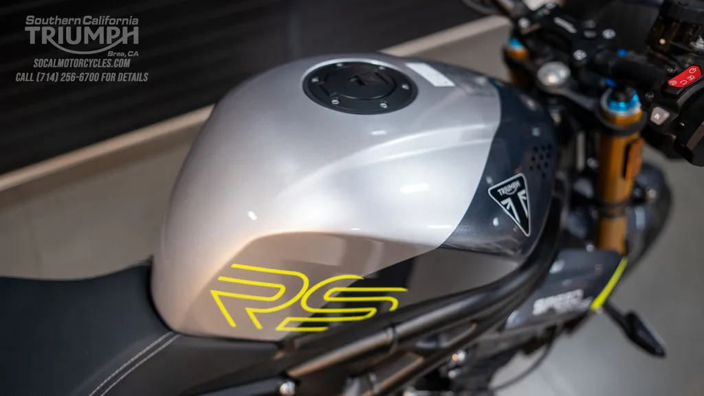 2026 Triumph Speed Triple 1200 RS in Granite / Triumph Performance Yellow, photo 4 of 12