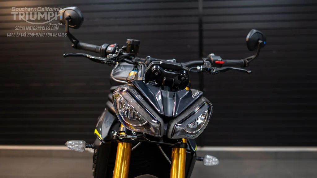 2026 Triumph Speed Triple 1200 RS in Granite / Triumph Performance Yellow, photo 7 of 12