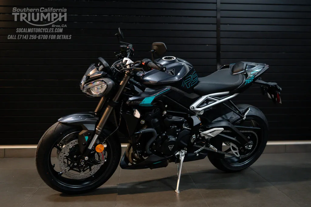 2026 Triumph Street Triple 765 RS in Granite, photo 8 of 10