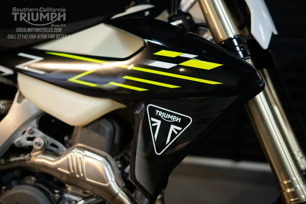 2026 Triumph TF 450-C in Jet Black / Pure White, photo 2 of 9