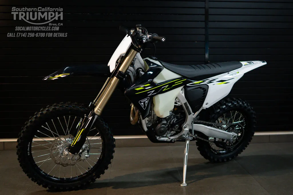 2026 Triumph TF 450-C in Jet Black / Pure White, photo 6 of 9