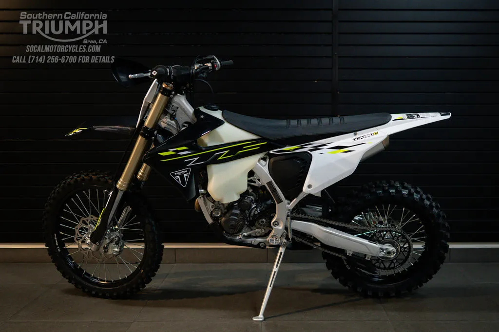 2026 Triumph TF 450-C in Jet Black / Pure White, photo 7 of 9