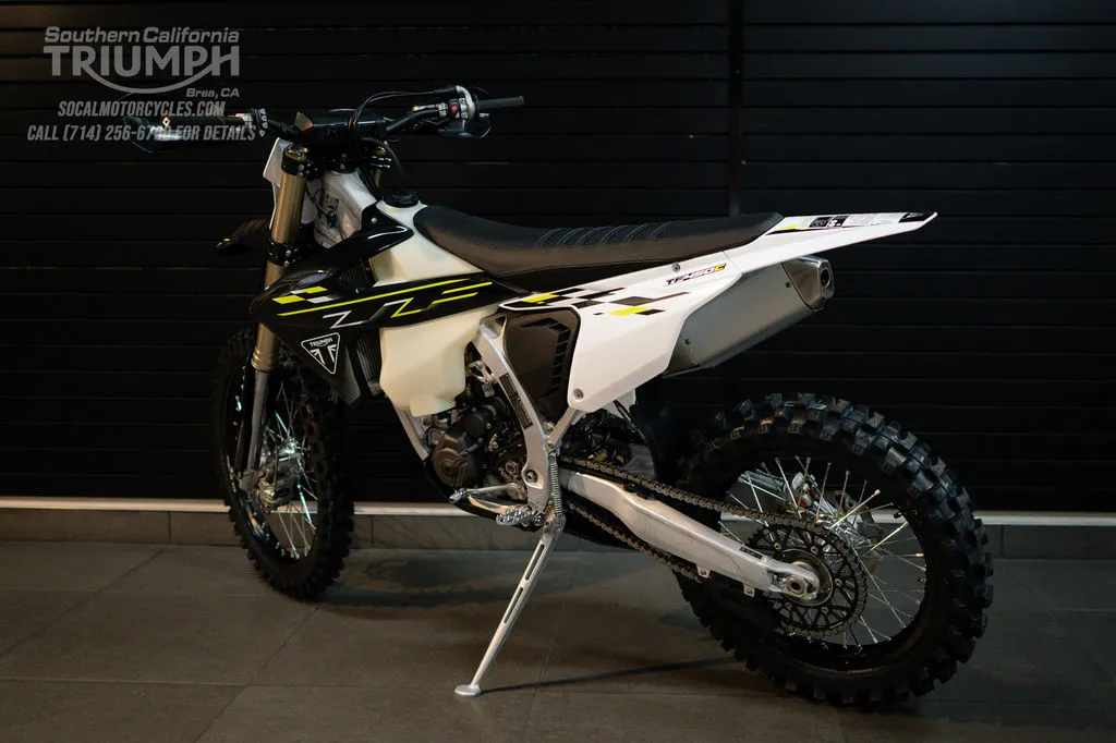 2026 Triumph TF 450-C in Jet Black / Pure White, photo 8 of 9