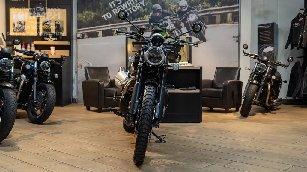 2026 Triumph Scrambler 1200 X in Sapphire Black, photo 4 of 8