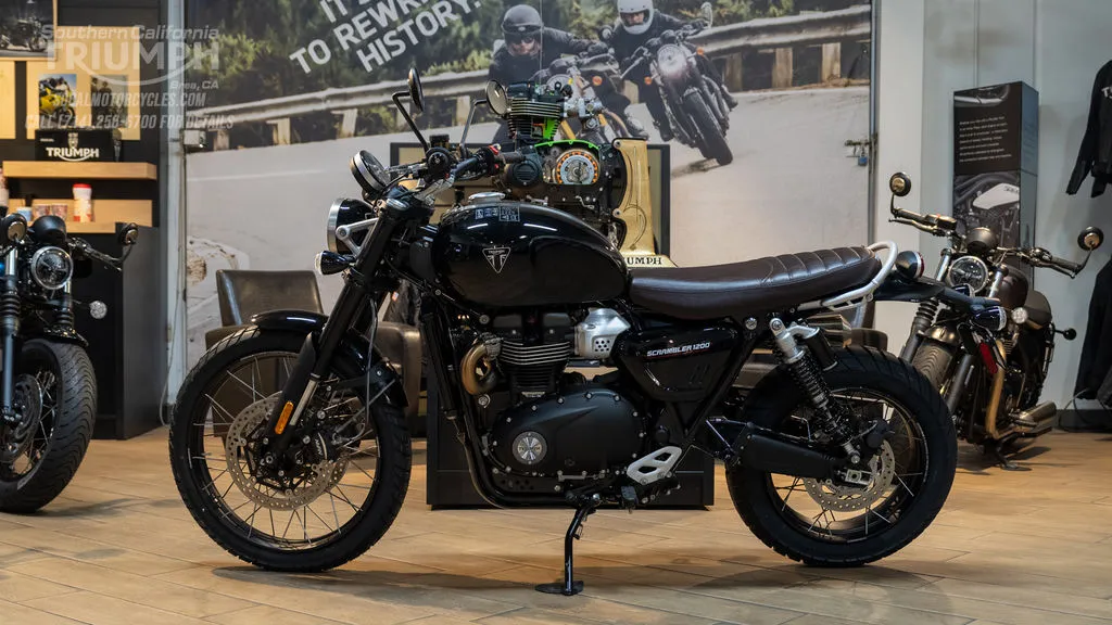2026 Triumph Scrambler 1200 X in Sapphire Black, photo 6 of 8