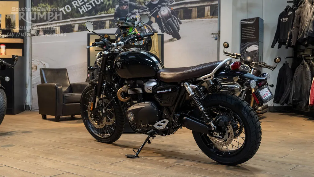 2026 Triumph Scrambler 1200 X in Sapphire Black, photo 7 of 8