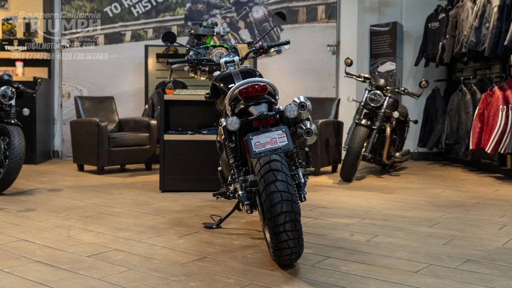 2026 Triumph Scrambler 1200 X in Sapphire Black, photo 8 of 8