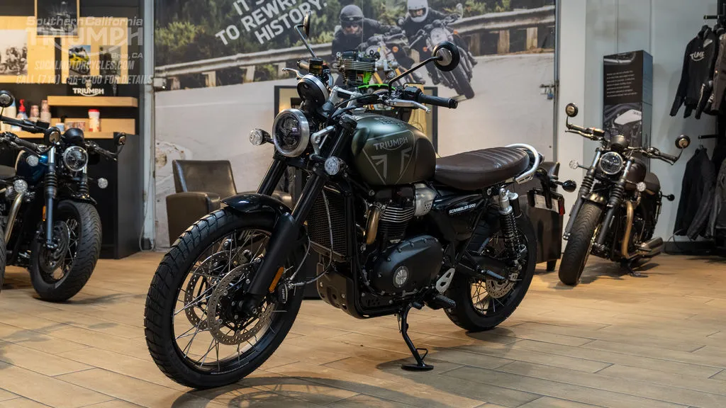 2026 Triumph Scrambler 1200 X in Matte Khaki Green, photo 5 of 8