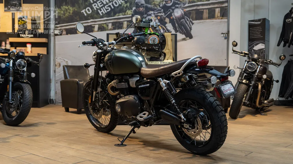 2026 Triumph Scrambler 1200 X in Matte Khaki Green, photo 7 of 8
