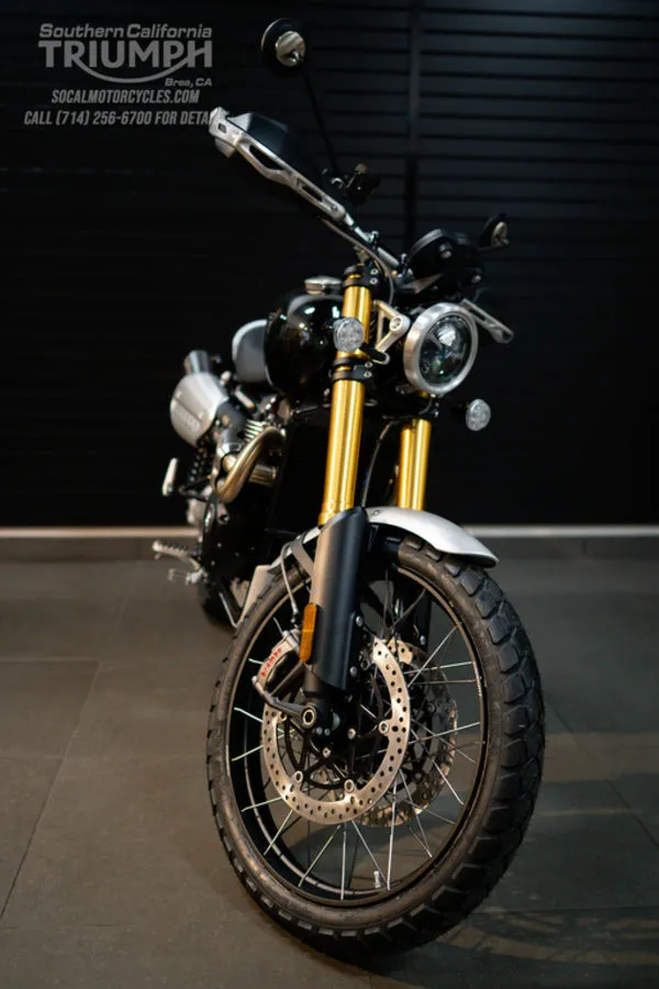 2026 Triumph Scrambler 1200 XE in Sapphire Black, photo 6 of 10