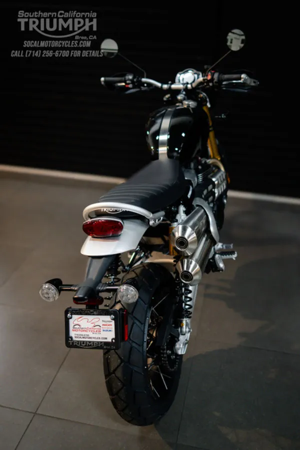 2026 Triumph Scrambler 1200 XE in Sapphire Black, photo 10 of 10