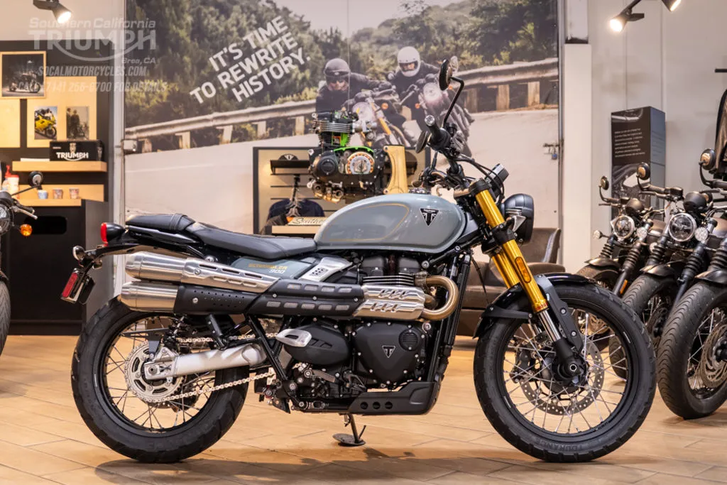 2026 Triumph Scrambler 900 in Urban Grey, photo 1 of 9