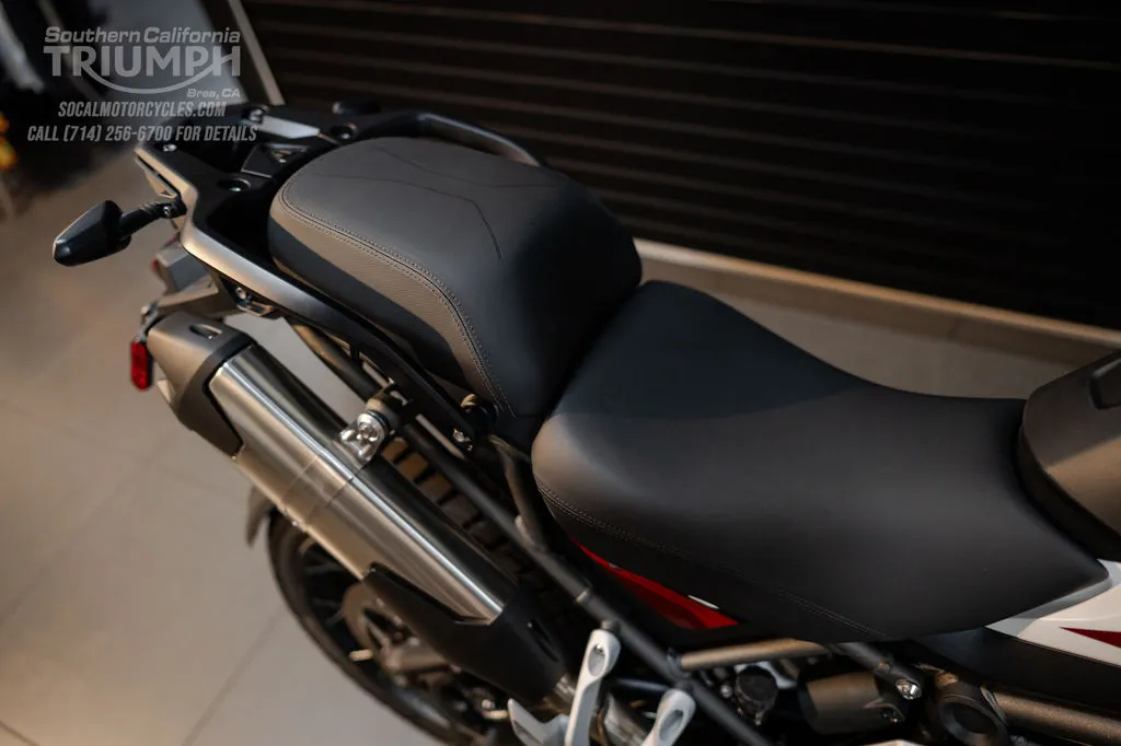 2026 Triumph Tiger 1200 Rally Pro Desert Edition in Crystal White, photo 4 of 10