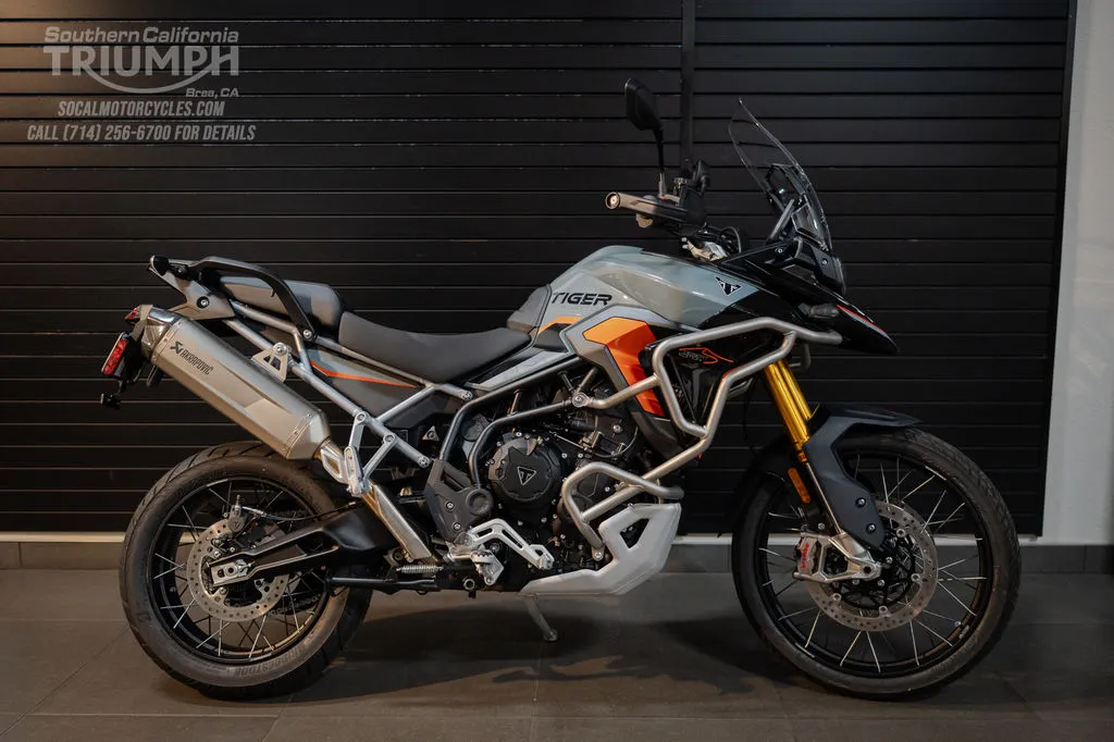 2026 Triumph Tiger 900 Rally Pro Desert Edition in Urban Grey, photo 1 of 10