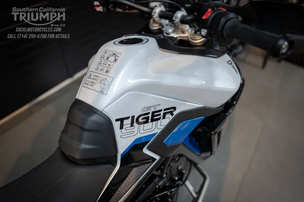 2026 Triumph Tiger 900 GT Pro Alpine Edition in Snowdonia White, photo 3 of 10