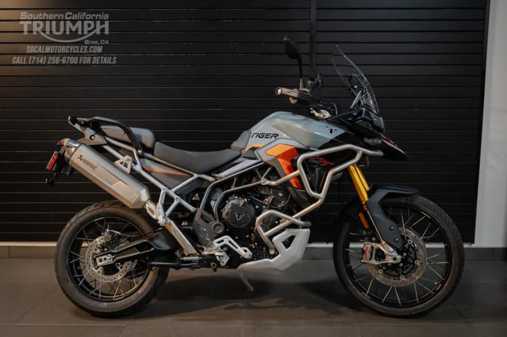 2026 Triumph Tiger 900 Rally Pro Desert Edition in Urban Grey, photo 1 of 10