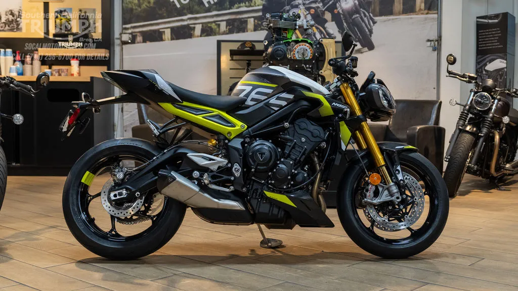 2026 Triumph Street Triple 765 Moto2 Edition in Mineral Grey / Crystal White, photo 1 of 8