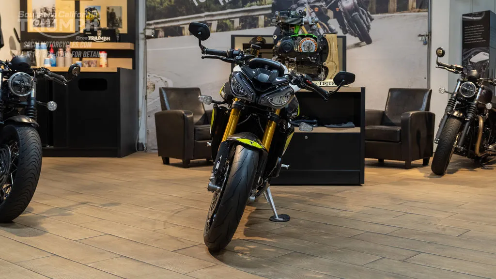 2026 Triumph Street Triple 765 Moto2 Edition in Mineral Grey / Crystal White, photo 4 of 8