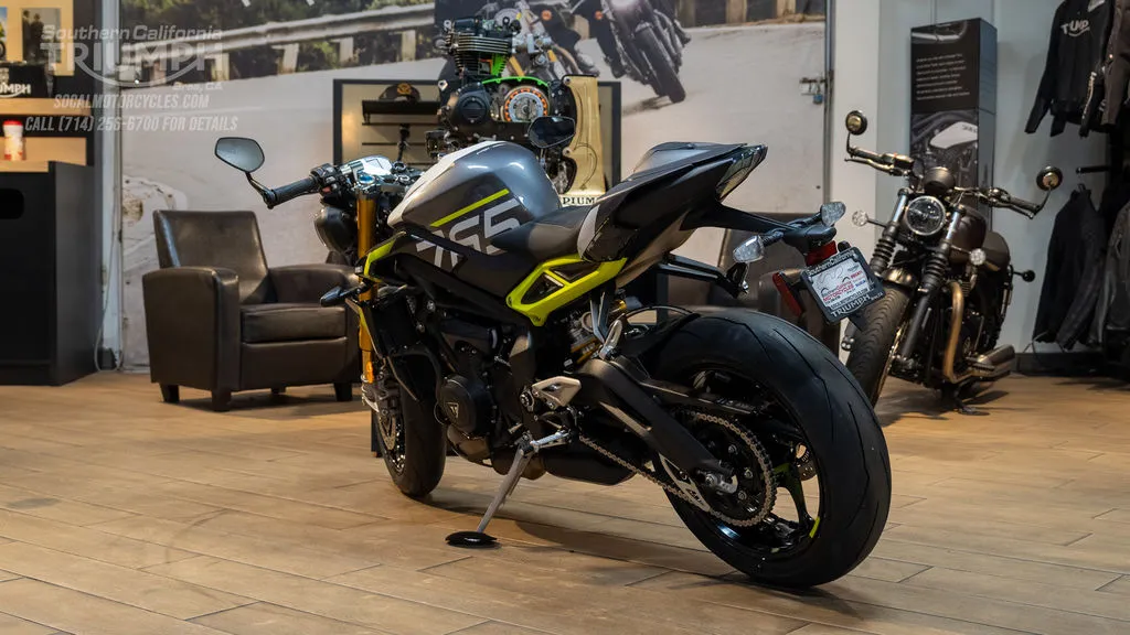 2026 Triumph Street Triple 765 Moto2 Edition in Mineral Grey / Crystal White, photo 7 of 8