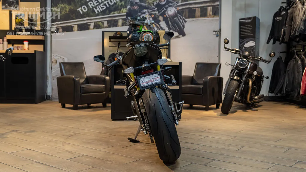 2026 Triumph Street Triple 765 Moto2 Edition in Mineral Grey / Crystal White, photo 8 of 8