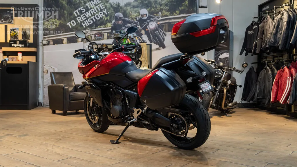 2026 Triumph Tiger Sport 800 Tour in Carnival Red, photo 7 of 8