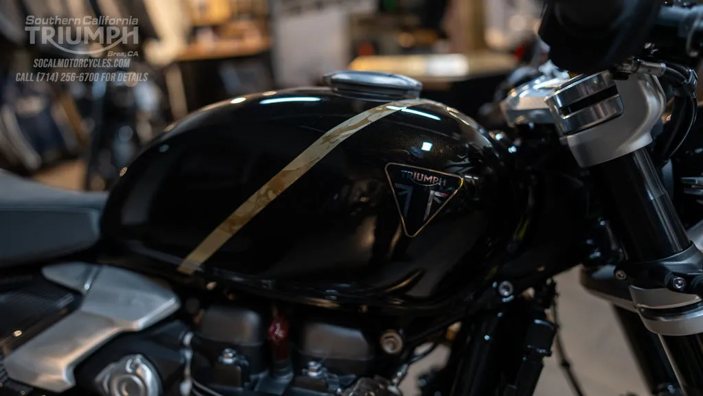 2027 Triumph Speed Twin 1200 TFC in Obsidian Gold, photo 2 of 12