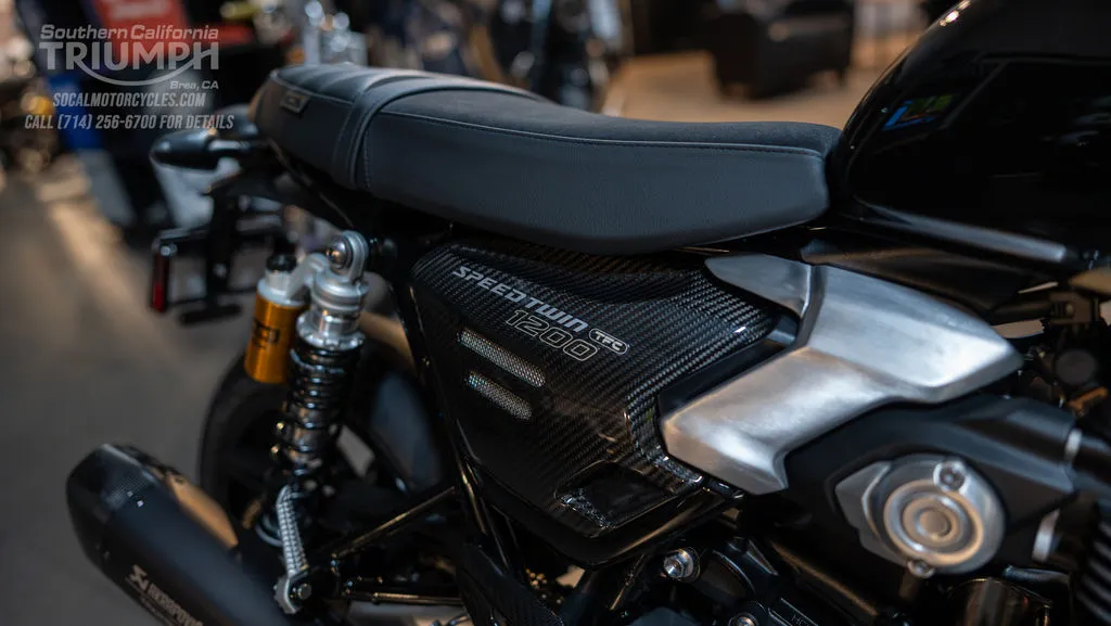 2027 Triumph Speed Twin 1200 TFC in Obsidian Gold, photo 3 of 12