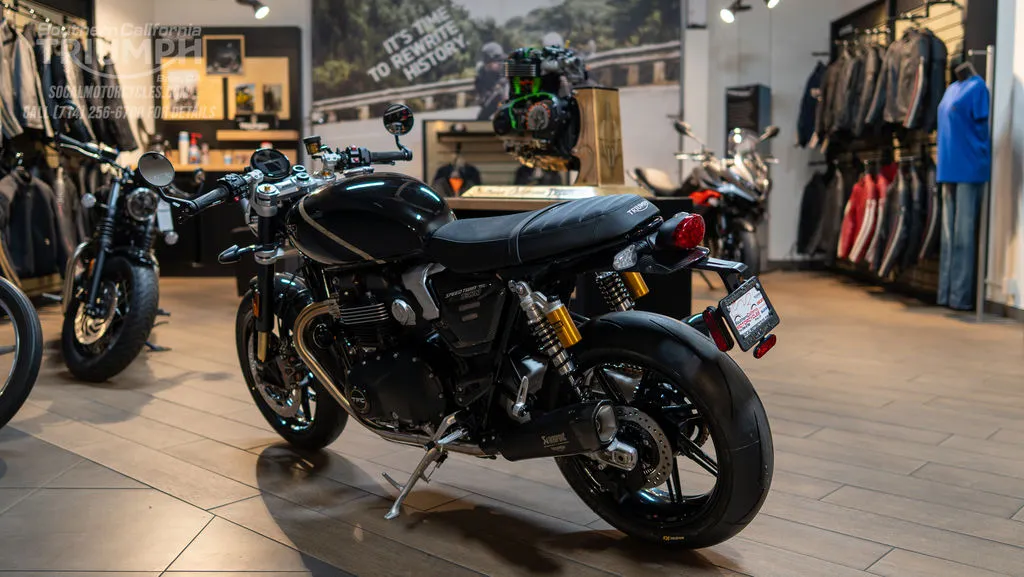 2027 Triumph Speed Twin 1200 TFC in Obsidian Gold, photo 10 of 12