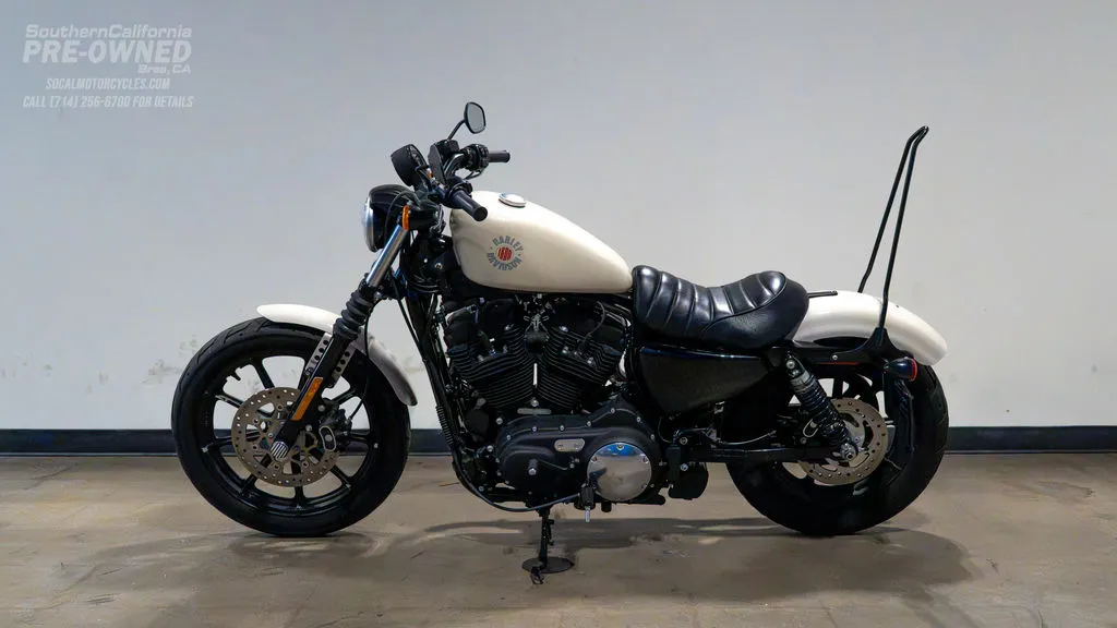 2022 Harley-Davidson Iron 883 in White Sand Pearl, photo 6 of 8