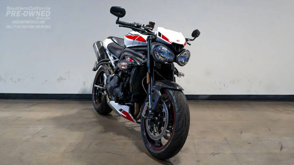 2020 Triumph Speed Triple RS in Crystal White, photo 3 of 8