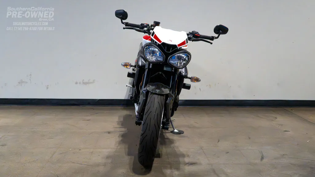 2020 Triumph Speed Triple RS in Crystal White, photo 4 of 8