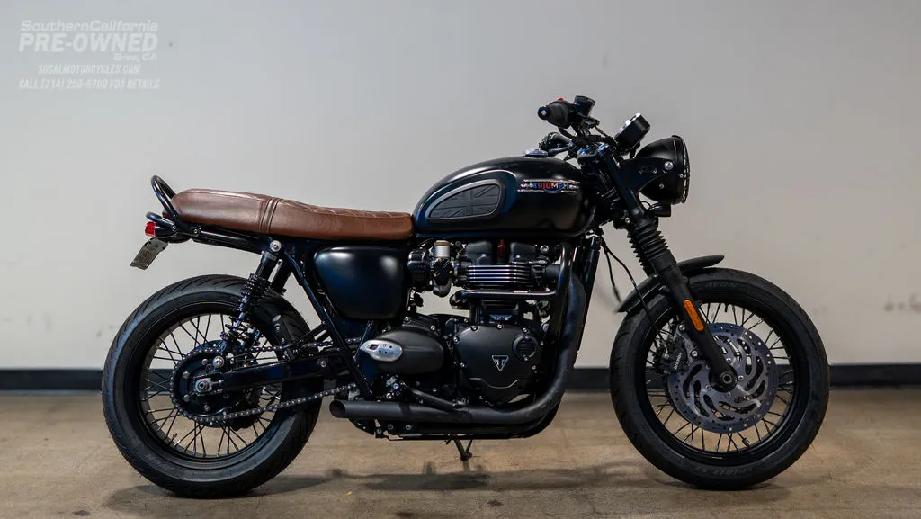 2024 Triumph Bonneville T120 in Stealth Black, photo 1 of 10